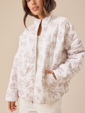 Elly Corduroy Toile Jacket